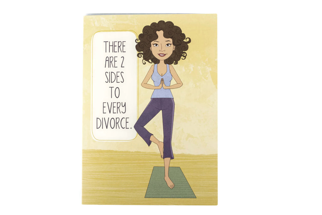 Yoga divorce card